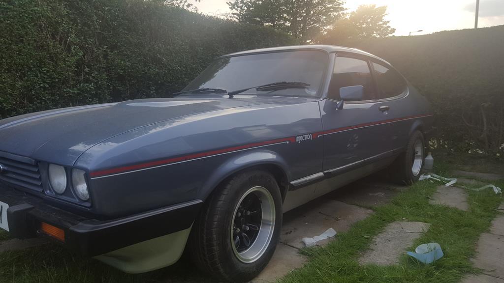 Ford Capri Mk3 'S' 1983, Crystal Green Metallic 2 litre S. …