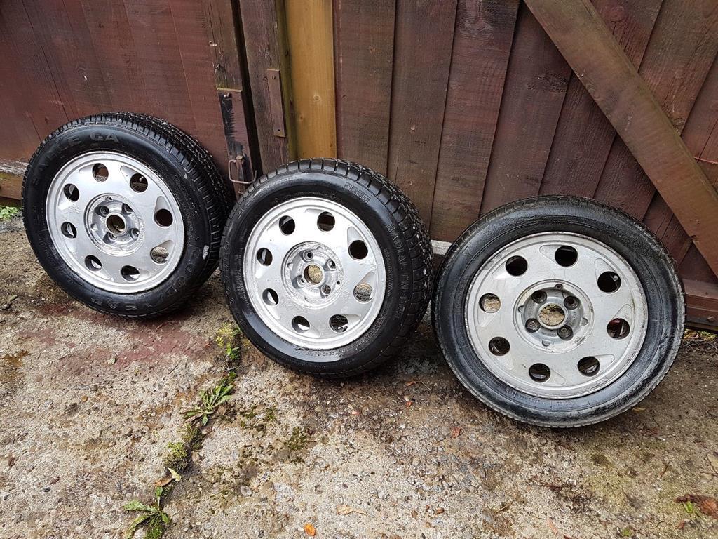 VW Golf MK2 GTI Teardrop alloy wheels 14