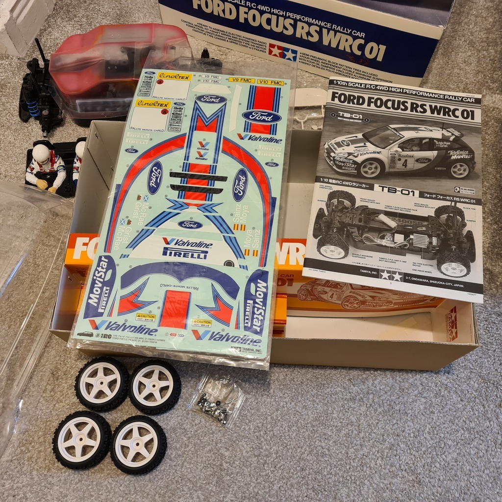 FS: Ford Focus RS WRC 01 Tamiya 58281 KIT TB-01 1/10 RC FS: Ford Focus RS WRC 01 Tamiya 58281 KIT TB-01 1/10 RC